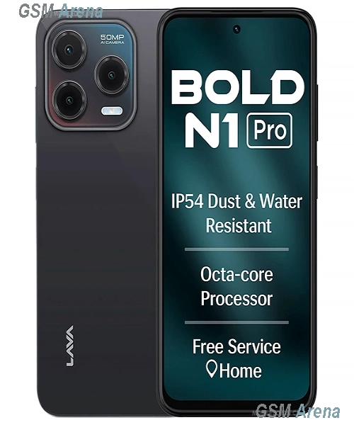 Lava Bold N1 Pro Stealth Black